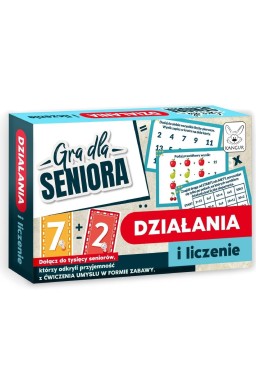 Gra dla Seniora. Działania i Liczenie