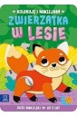 Koloruję i naklejam. Zwierzątka w lesie 3 lata