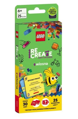 Lego Recreate. Karty wyzwań. Wiosna