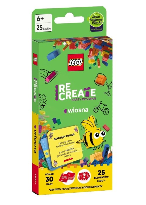Lego Recreate. Karty wyzwań. Wiosna