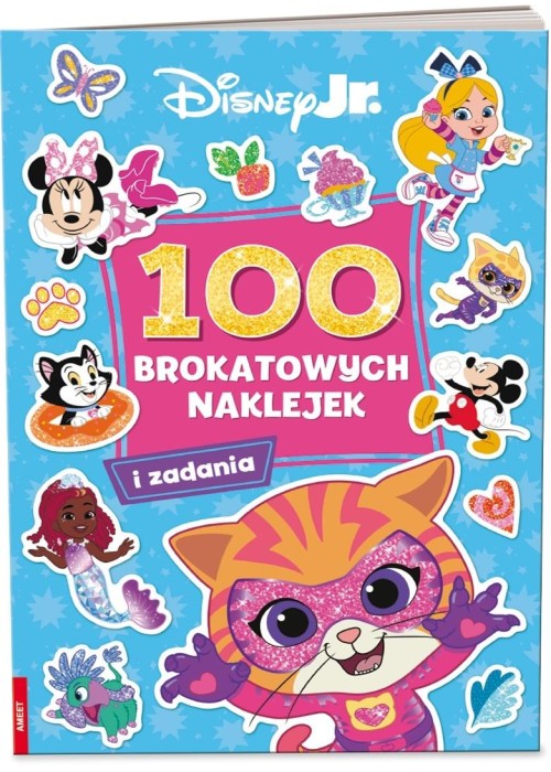 Disney 100 brokatowych naklejek