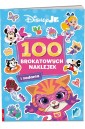 Disney 100 brokatowych naklejek