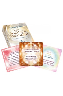 Karty afirmacji anielskich. 44 karty mocy i...