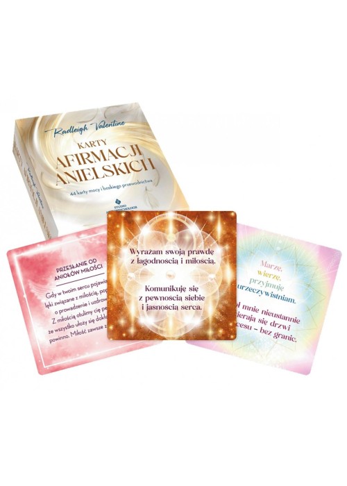 Karty afirmacji anielskich. 44 karty mocy i...