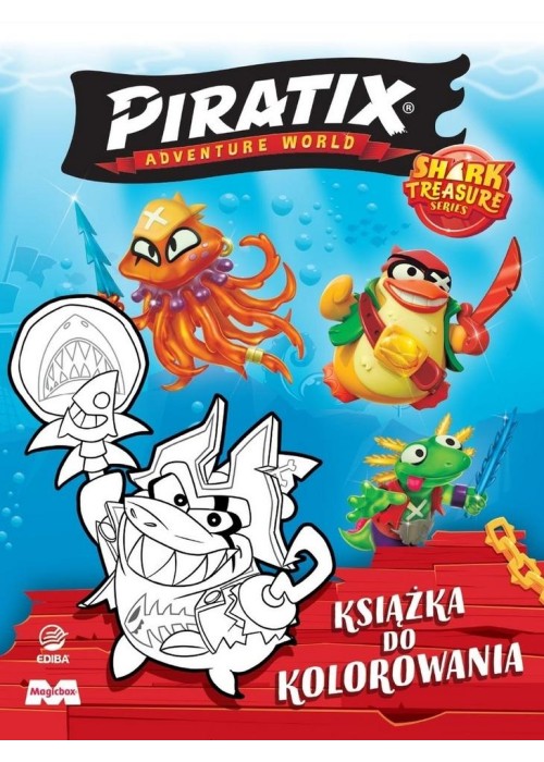 Piratix - książka do kolorowania