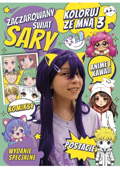 Zaczarowany Świat Sary. Rysowanki i zabawy