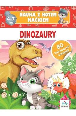 Nauka z kotem Maćkiem. Dinozaury