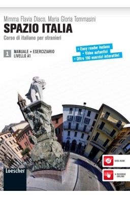 Spazio Italia 1 podręcznik + ćwiczenia + DVD