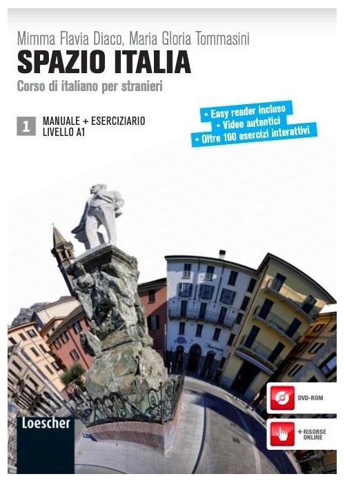 Spazio Italia 1 podręcznik + ćwiczenia + DVD