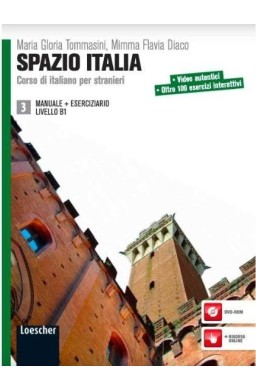 Spazio Italia 3 podręcznik + ćwiczenia + DVD