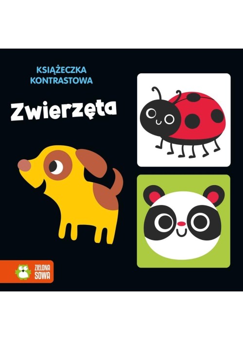 Książeczka kontrastowa. Zwierzęta