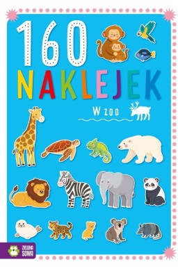 160 naklejek. W zoo