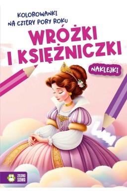 Kolorowanki na cztery pory roku. Wróżki...