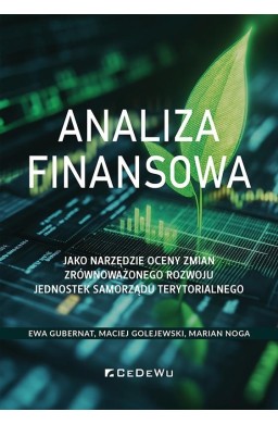 Analiza finansowa jako narzędzie oceny zmian...