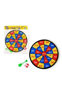 Tarcza z rzutkami na rzep