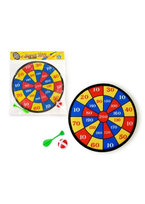 Tarcza z rzutkami na rzep