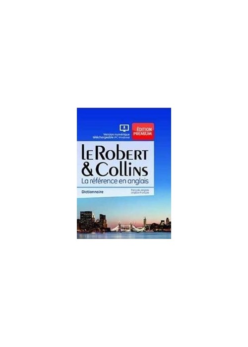 Robert & Collins Anglais + carte telechargeablepc