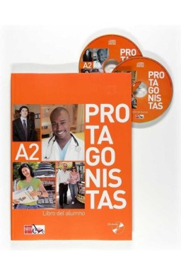 Protagonistas A2 podręcznik + 2 CD
