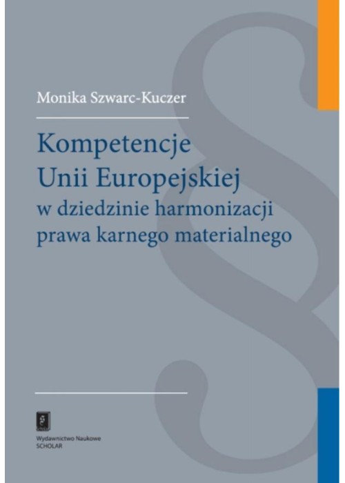 Kompetencje Unii Europejskiej w dziedzinie...