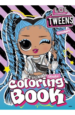Kolorowanka z naklejkami LOL Surprise