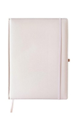 Kalendarz 2026 A4 dzienny Lux Elegance Metalic MIX