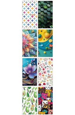 Kalendarz 2026 kieszonkowy folia MIX