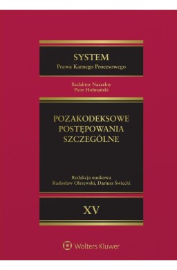 System Prawa Karnego Procesowego T.15