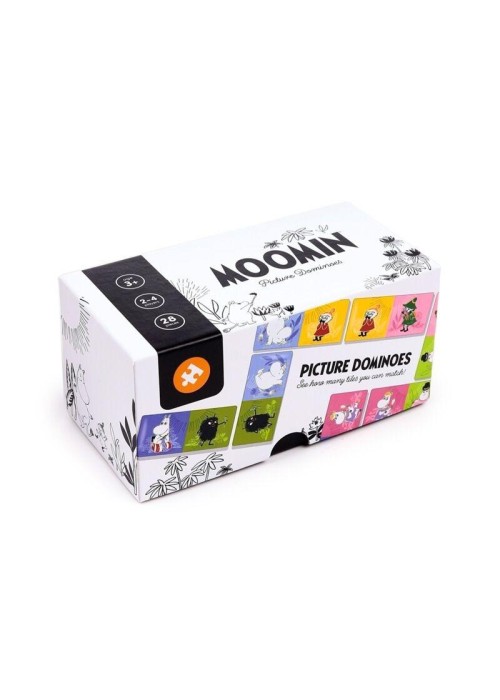 Zestaw domino dla dzieci Muminki