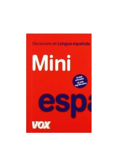 Diccionario mini lengua espanol