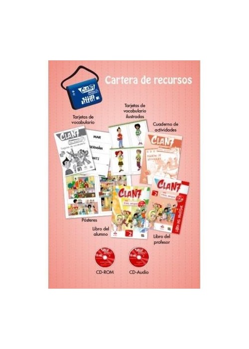 Clan 7 con Hola amigos 2 zestaw dla nauczyciela