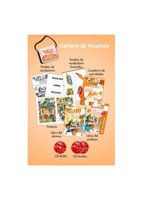 Clan 7 con Hola amigos 3 zestaw dla nauczyciela