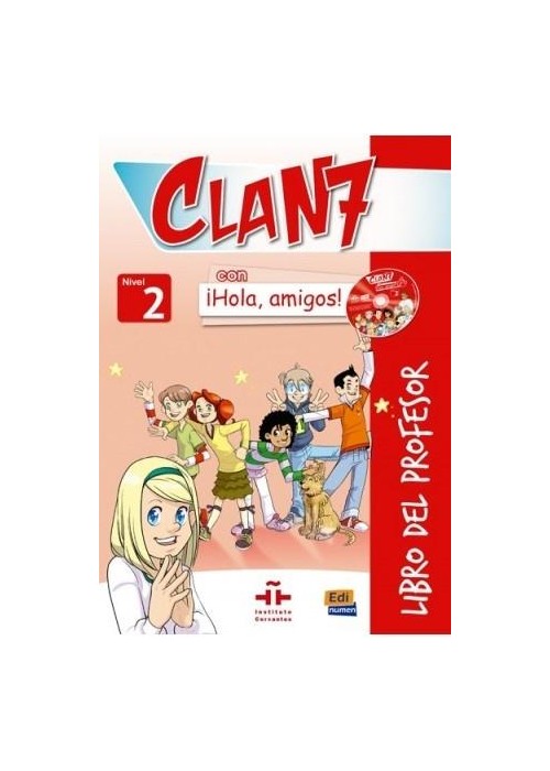 Clan 7 con Hola amigos 2 przewodnik metodyczny