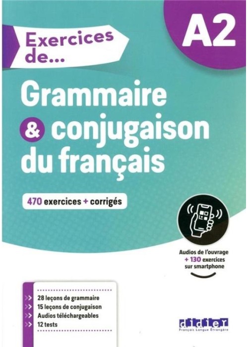 Exercices de Grammaire et conjugaison A2 + online