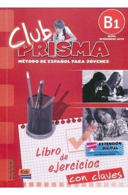 Club Prisma B1 Libro de ejercicios  EDI-NUMEN