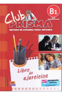 Club Prisma B1 Libro de ejercicios  EDI-NUMEN