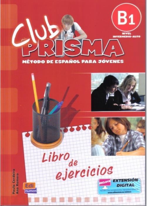 Club Prisma B1 Libro de ejercicios  EDI-NUMEN