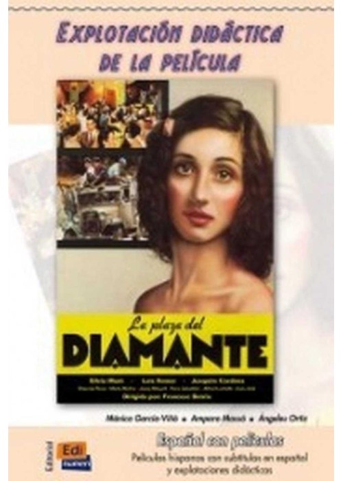 Espanol con pelicuas Plaza del diamante książka B1