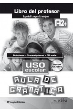 Uso escolar A2+ aula de gramatica przewodnik + CD