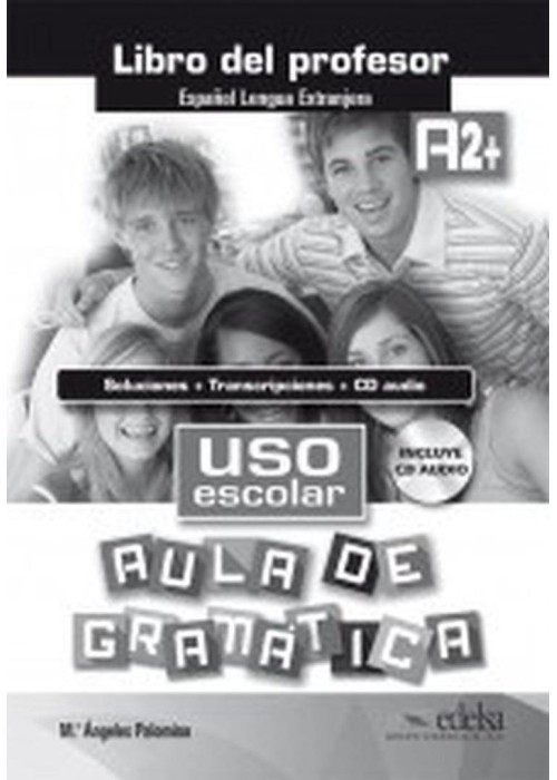 Uso escolar A2+ aula de gramatica przewodnik + CD