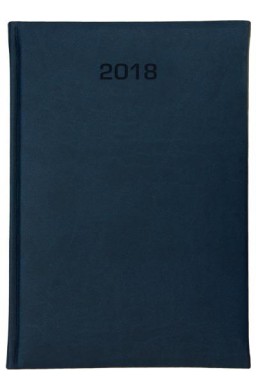 Kalendarz A5 dzienny 2026 - Vivella eco granat