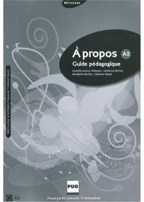 A propos A2 przewodnik metodyczny