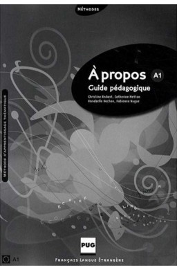 A propos A2 przewodnik metodyczny