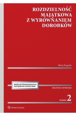 Rozdzielność majątkowa z wyrównaniem dorobków