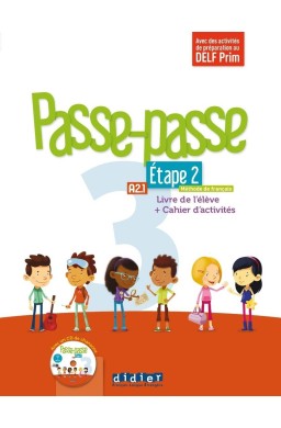 Passe-Passe 3 etape 2 podręcznik + ćwiczenia + CD