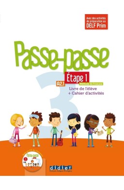 Passe-Passe 3 etape 1 podręcznik + ćwiczenia + CD
