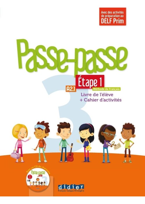 Passe-Passe 3 etape 1 podręcznik + ćwiczenia + CD
