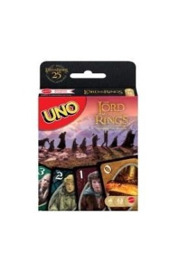 Uno Lord of the Rings Władca Pierścieni Gra karcia