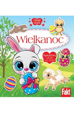 Naklejki iskierki z brokatem. Wielkanoc