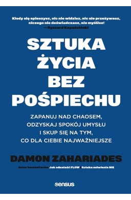 Sztuka życia bez pośpiechu. Zapanuj nad chaosem..