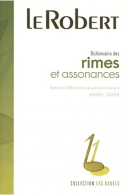 Dictionnaire usuels des rimes et assonances